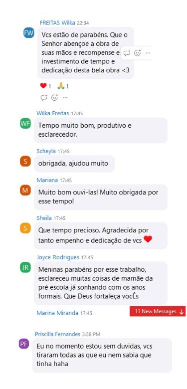 Depoimento de uma família do CMC, número 27